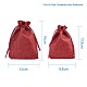 Pandahall Elite Sacs d'emballage en toile de jute sacs à cordon ABAG-PH0001-14x10cm-06-4