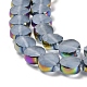 Hebras de perlas de vidrio esmerilado electrochapadas EGLA-Z001-01H-3