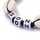 (vente de bijoux fêtes d'usine) bracelets de famille pour fils BJEW-JB05260-01-2
