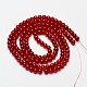 Crackle Glass Beads Strands X-CCG-Q001-6mm-13-2