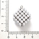 Gestell aus Messing mit Perlenanhängern aus Kunststoff KK-L210-012P-02-3