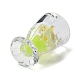 Leuchtende transparente Harzanhänger CRES-F026-01D-4