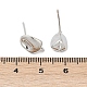 Risultati dell'orecchino della vite prigioniera d'ottone&nbsp;KK-Z099-03P-4