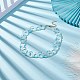 Collane di perline avvolgenti con anello intrecciato con opale e semi di vetro per donna NJEW-JN03946-2