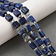 Natürlicher Lapislazuli Perlenstränge&nbsp;G-Z087-D01-1
