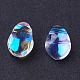 Electroplate Glass Beads EGLA-L014-18-3