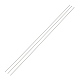 Perlennadeln aus Stahl mit Haken für Perlenspinner TOOL-C009-01A-03-1