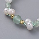 Geflochtenen Perlen Armbänder BJEW-JB05056-01-3
