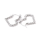 304 Stainless Steel Hoop Earrings for Women EJEW-F287-06P-2