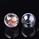 Round Handmade Blown Glass Globe Ball Bottles BLOW-R002-18mm-AB-2