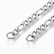 304 Stainless Steel Figaro Chain Bracelets Making STAS-S105-JN962-1-5