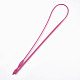 プラスチック弾性糸通しは弾性バンドツールを着用  DIY衣類縫製  濃いピンク  58.2cm TOOL-WH0049-05-1