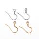 304 Stainless Steel French Earring Hooks STAS-N0013-15-1
