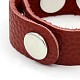 Bracelets cuir cordon d'accrochage faisant BJEW-F062-10-3