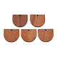 Colgantes de madera de nogal natural X-WOOD-N011-010-1