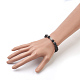 Natural Lava Rock Beads Stretch Bracelets BJEW-JB03850-06-4