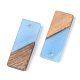 Colgantes de resina y madera de nogal RESI-S389-059A-3