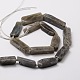 Natural Labradorite Rectangle Beads Strands G-E329-21-2