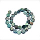 Chapelets de perles en chrysocolle naturelle G-O170-15A-2