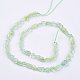 Chapelets de perles en préhnite naturelle G-F439-07-2