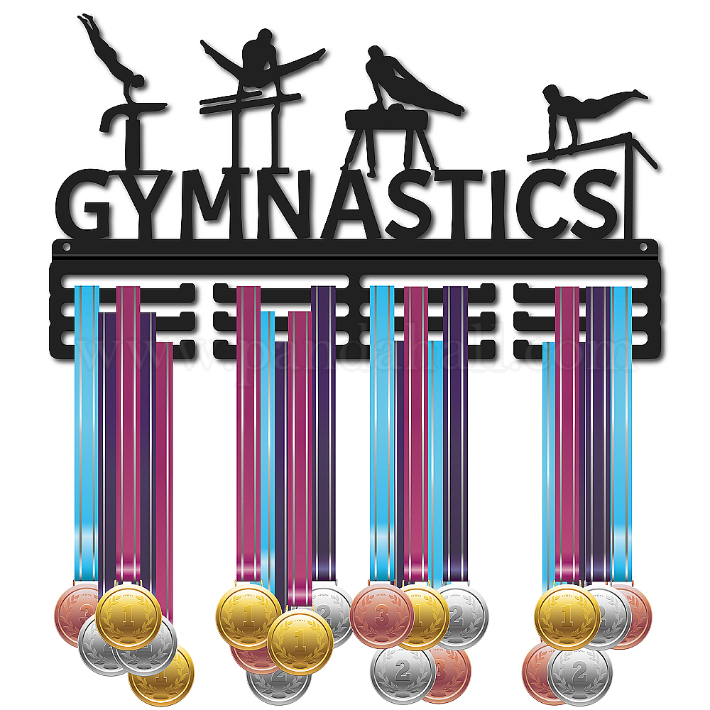 Shop CREATCABIN Gymnastics Medal Hanger Display Sports Medal Holder ...