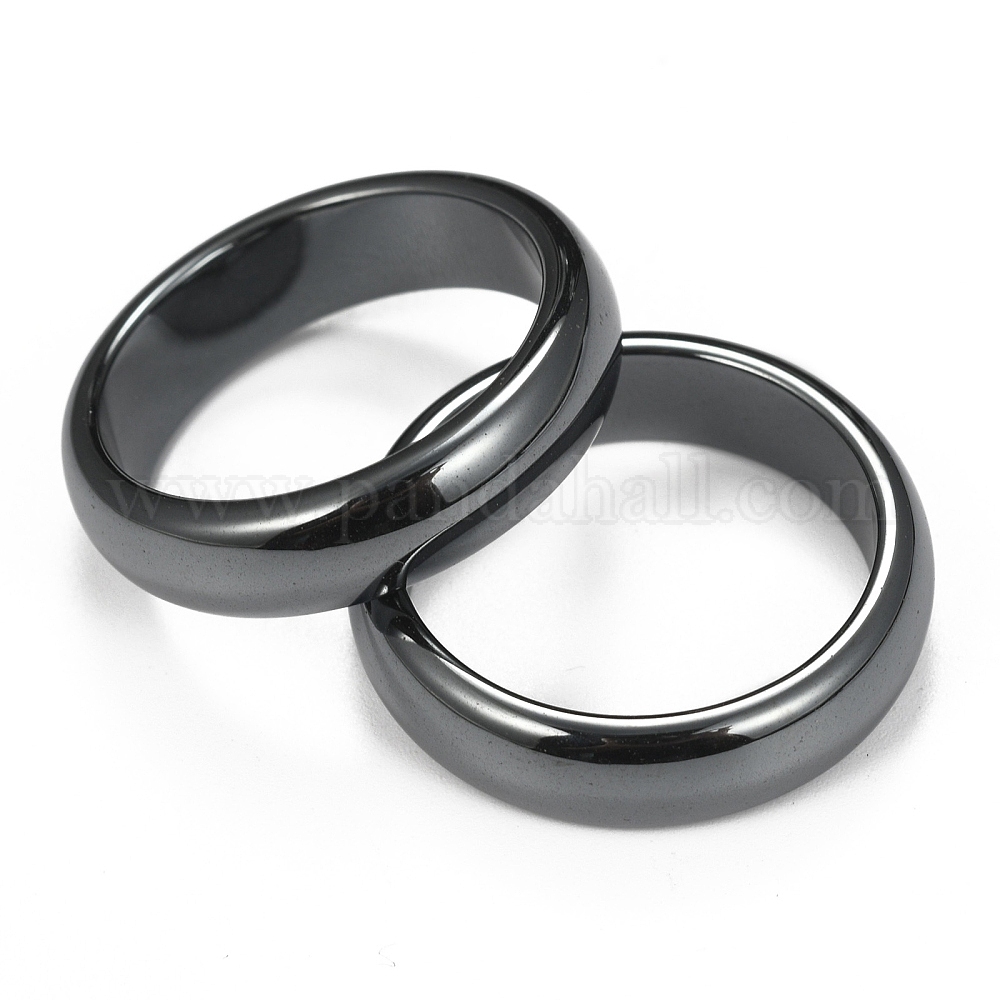 Wholesale Synthetic Hematite Finger Rings