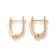 Серьги из латуни с покрытием стойки EJEW-S241-03G