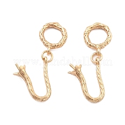 Латуни крюка и S-крючок застежки KK-B125-03G