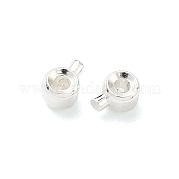 Зажимные бусины из латуни KK-H532-28S