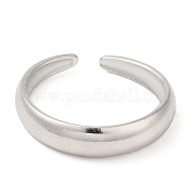 304 Stainless Steel Open Cuff Rings RJEW-K245-78P