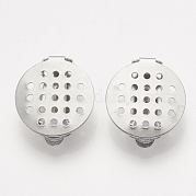 Accessoires de boucles d'oreilles clips à vis en 304 acier inoxydable STAS-S104-01C