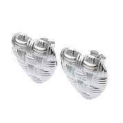 Серьги-гвоздики из нержавеющей стали 201 EJEW-K270-23P