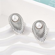 Серьги-гвоздики из нержавеющей стали 304 EJEW-S246-02P