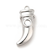 304 Stainless Steel Pendant Cabochons Settings STAS-P312-17P