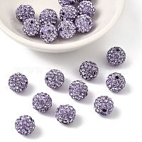 Бусины с класс А стразами&nbsp;RB-B026-3