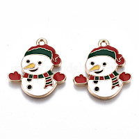 Подвески из экологически чистого сплава с эмалью&nbsp;ENAM-Q437-068-NR