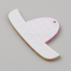 Непрозрачные акриловые подвески с карнавальной тематикой&nbsp;SACR-WH0008-015A