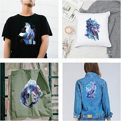 Набор наклеек с логотипом для теплопереносной пленки для домашних животных DIY-WH0230-052