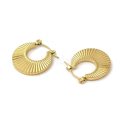 Серьги-кольца из нержавеющей стали 304 для женщин EJEW-B054-02G