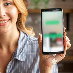 4 шт. 2-х цветные пластиковые мобильные пылезащитные заглушки&nbsp;HJEW-CN00014