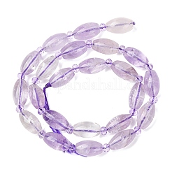 Природный аметист нитей бисера&nbsp;G-G453-C01-8x13mm