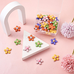 40шт 5 цвета подвески из смолы&nbsp;RESI-TA0001-40