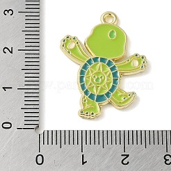 Подвески из эмали и сплава&nbsp;ENAM-C022-01B-G