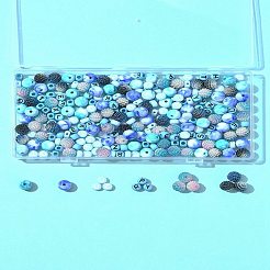 244шт наборы имитации акриловых бусин OACR-FS0004-07A