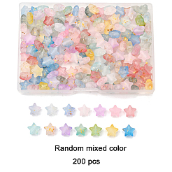 200 шт. матовые акриловые подвески&nbsp;OACR-FP0001-25