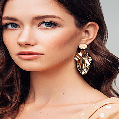 12 шт. 6 стиля ионного покрытия (IP) 304 нержавеющая сталь серьги-гвоздики фурнитура&nbsp;STAS-LP0001-47