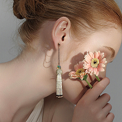 1146 шт. 9 вида стеклянных бусин SEED-AR0001-17