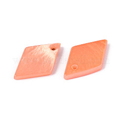 Подвески из натуральных пресноводных ракушек BSHE-T014-07A