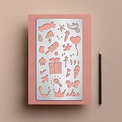 2шт 2 трафарета для резки из нержавеющей стали 304 DIY-FG0001-96