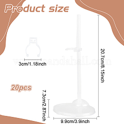 Пластиковые держатели для кукол в сборе ODIS-WH0025-175